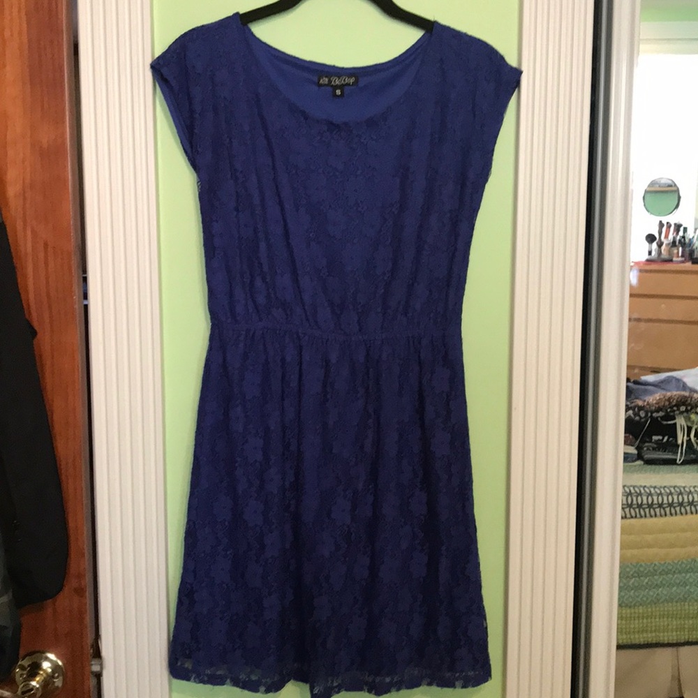 Blue dress